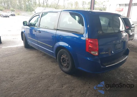 2013 Dodge Grand Caravan American Value Pkg z USA, uszkodzony, nr VIN 2C4RDGBGXDR714390